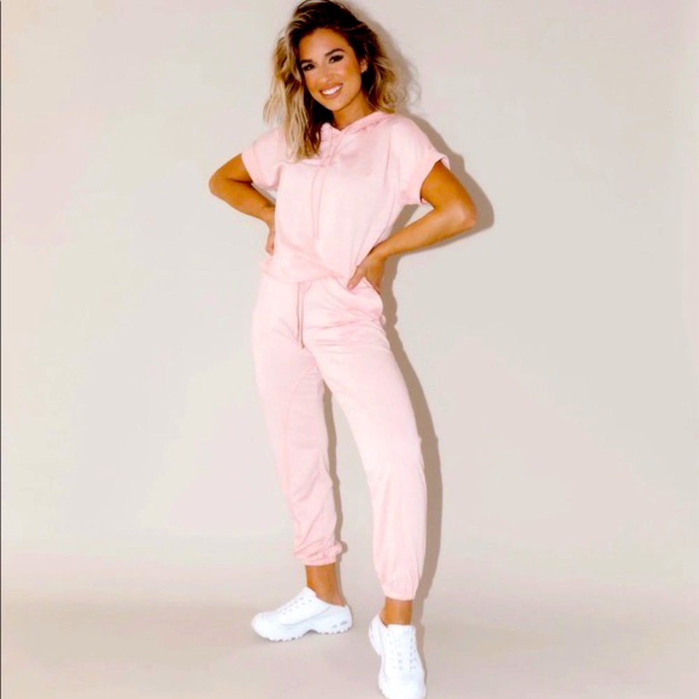 Kittenish Parker Pink Lounge Set